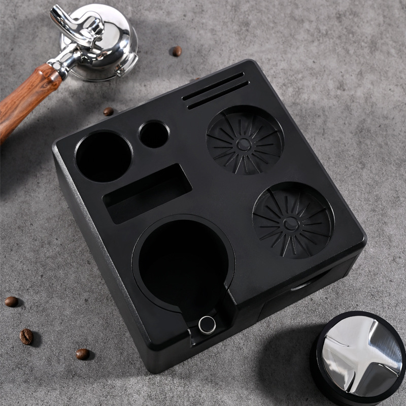 Espresso Tamper Station - ABS Espresso Tamper İstasyonu, Çekmeceli Portafiltre