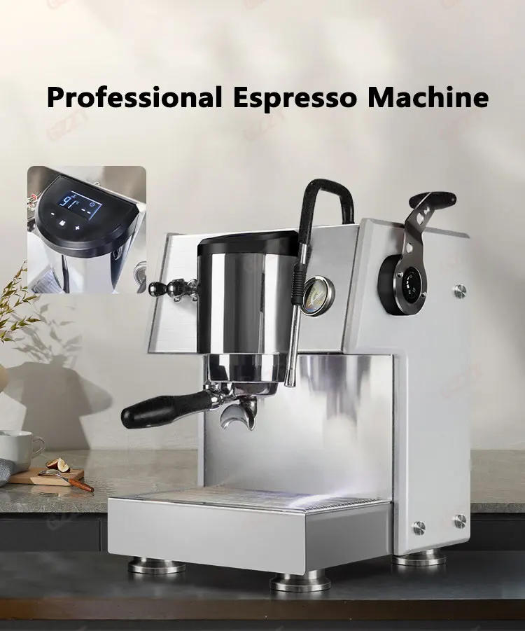 Espresso Machine 1 Group E61 - 540CC Bakır Kazanlı Tek Gruplu Profesyonel