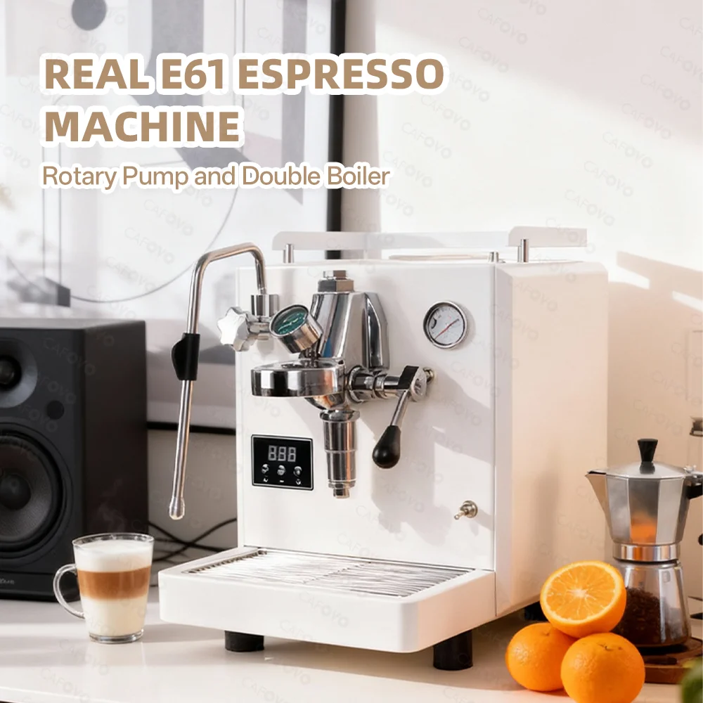 Semi Automatic Espresso Machine Pid - CAFOVO E133 Real E61 Grup Başlıklı