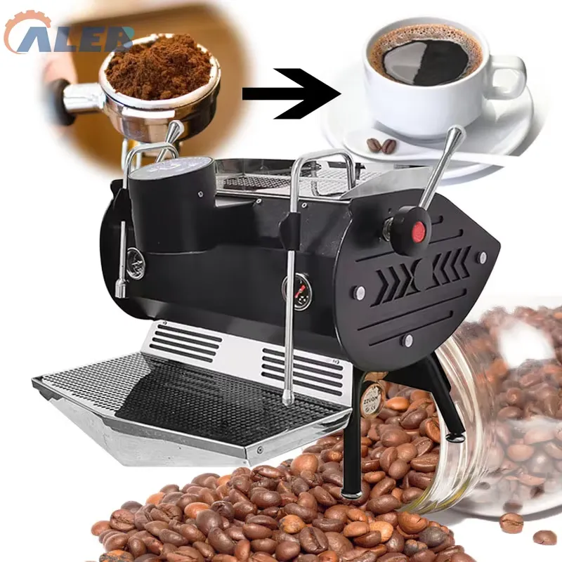 Espresso Machine Rotary Pump - Premium Espresso Kahve Makinesi, Yarı Otomatik