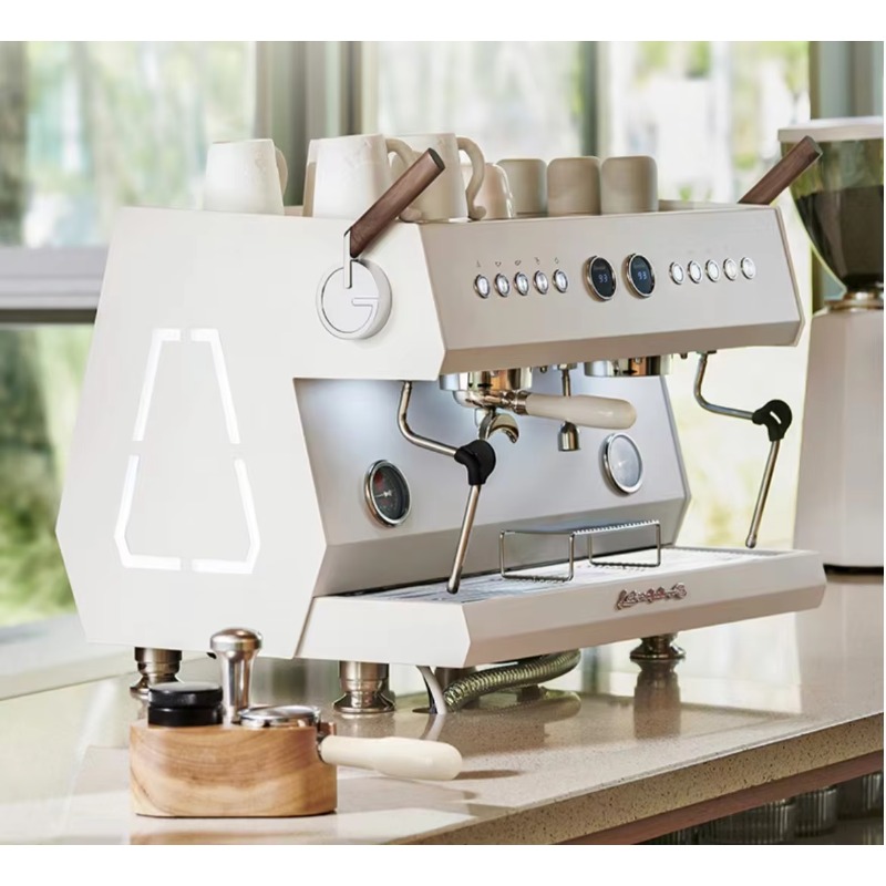 Commercial Espresso Machine 2 Group - Akıllı Yarı Otomatik Taşınabilir Elektrikli 2