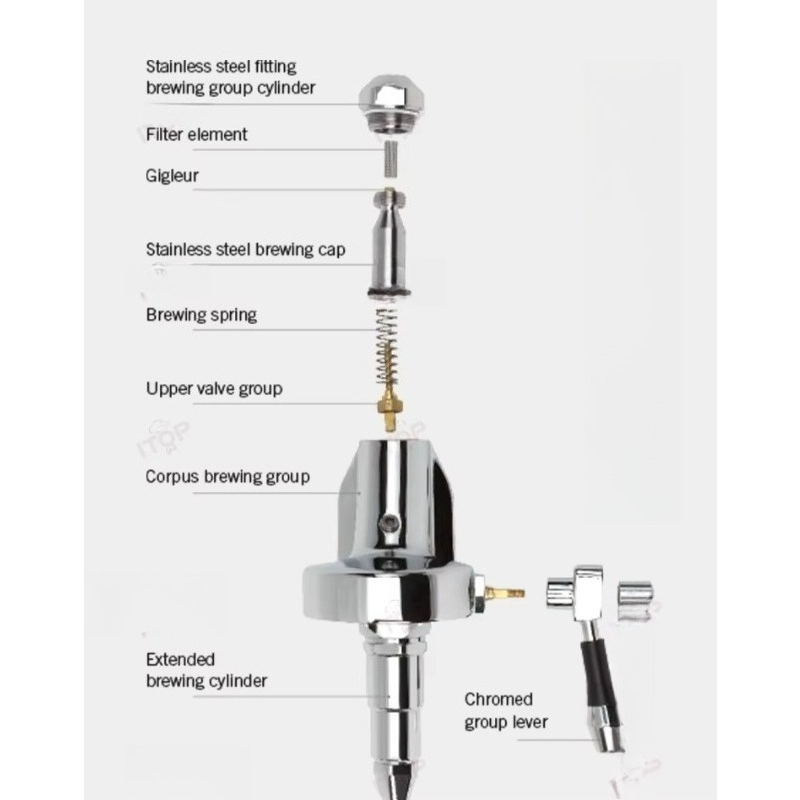 Espresso Machine Rotary Pump - Ticari Döner Pompalı E61 Kahve Seti,