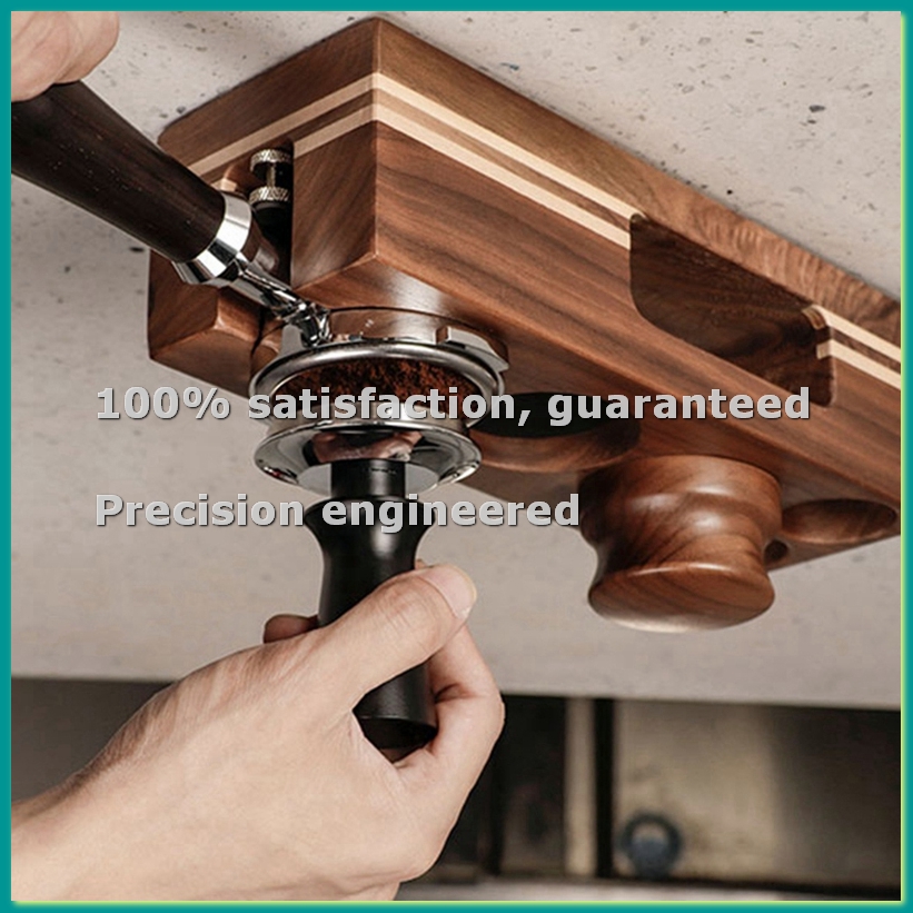 Espresso Tamper Station - Kahve Tamper Tutucu Ahşap Dolum Destek