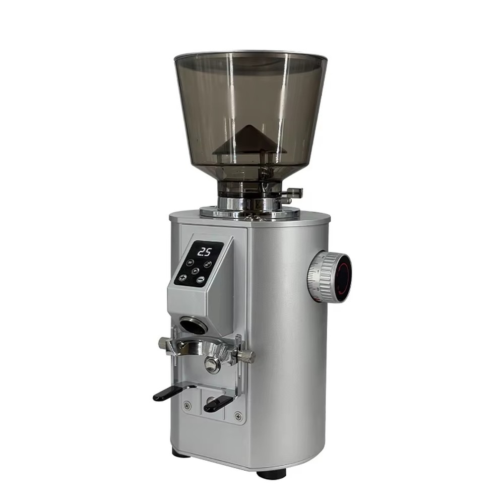 Commercial Coffee Grinder Flat Burr 64Mm - Profesyonel 64 mm Düz Bıçaklı Elektrikli