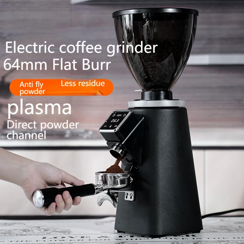 Commercial Coffee Grinder Flat Burr 64Mm - CAFOVO G1005 Ticari Kahve Öğütücü 64mm