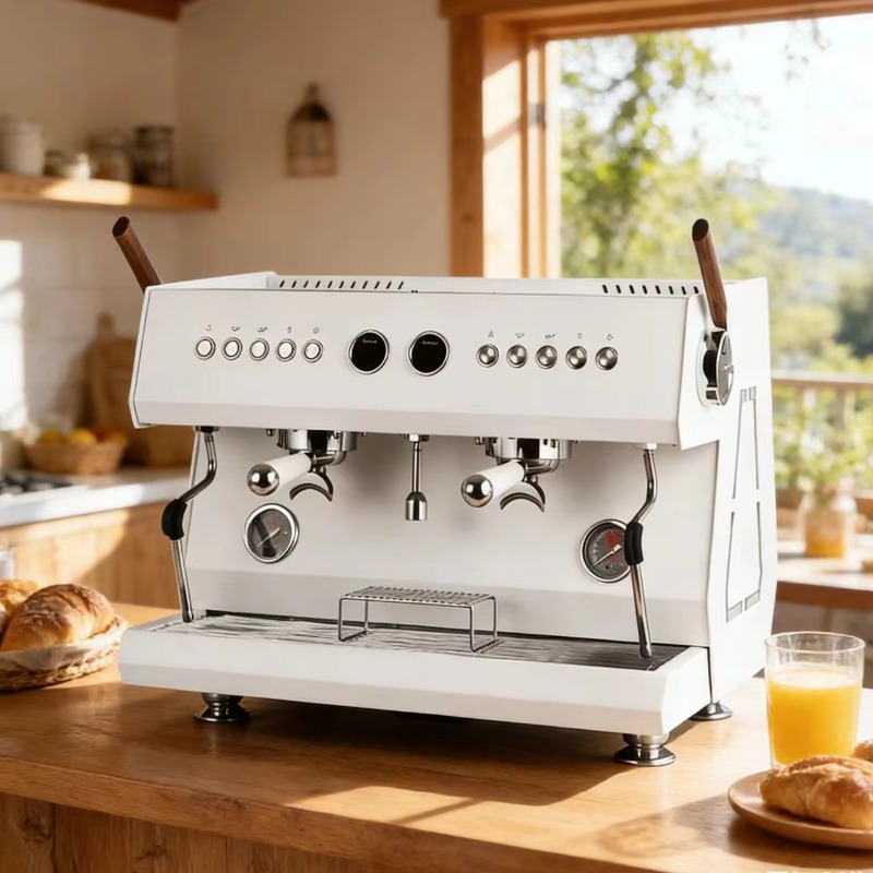 Commercial Espresso Machine 2 Group - Ticari Yarı Otomatik Espresso Kahve Makinesi