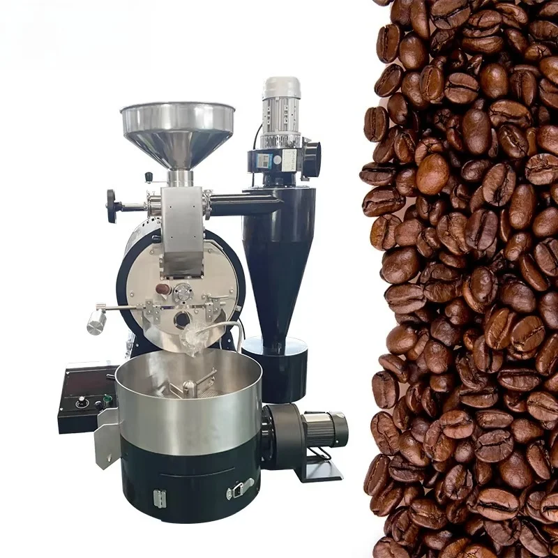 Coffee Roaster Machine 1Kg - Özel Tasarım 1 kg Kapasiteli, Tam