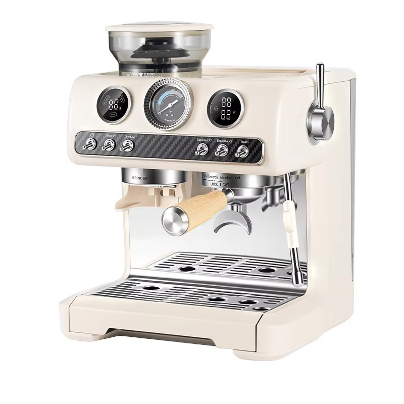 Espresso Machine Flow Control - Yarı Otomatik Espresso Kahve Makinesi, Çift
