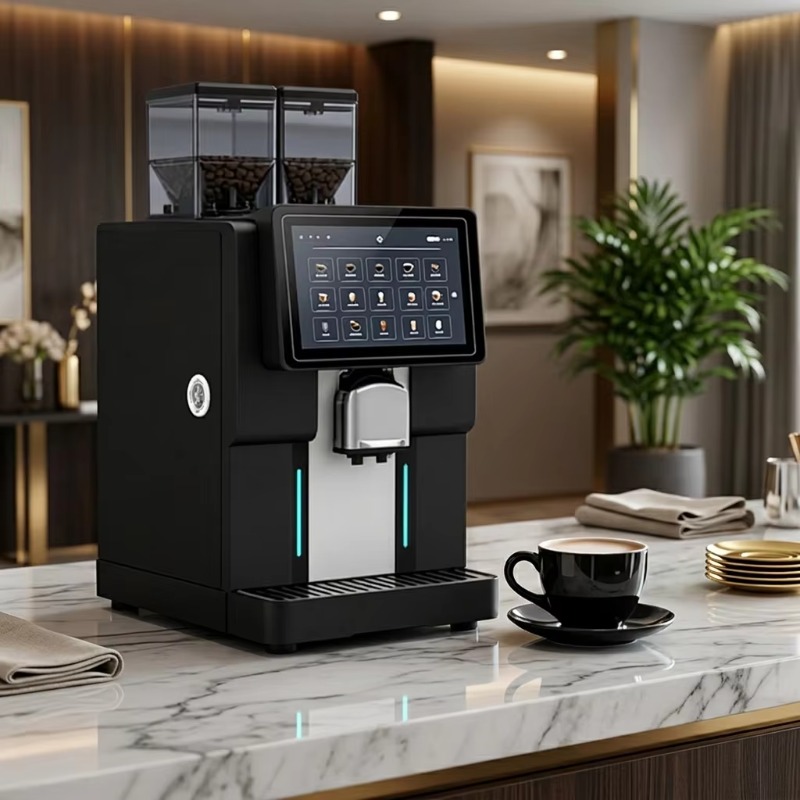 Espresso Machine Dual Boiler - 10 İnç Akıllı Ekranlı, Çift Kazanlı
