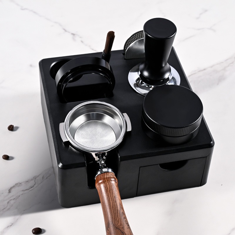 Siyah Espresso Tamper İstasyon - Espresso Tamper Station incelemesi ve fiyatı