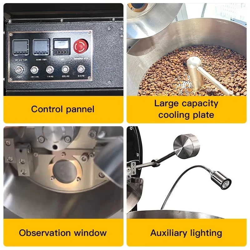 Özel Tasarım 1 KG Kapasiteli,  - Coffee Roaster Machine 1Kg incelemesi ve fiyatı
