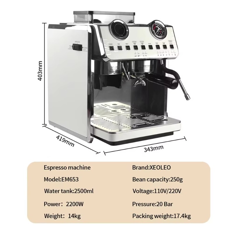 oo-Espresso Kahve Makinesi 20B - Espresso Machine Dual Boiler incelemesi ve fiyatı