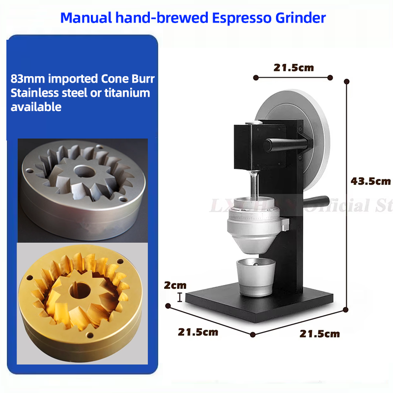 HomeWise Kahve Değirmeni 83mm  - Coffee Grinder Conical Burr 83Mm incelemesi ve fiyatı