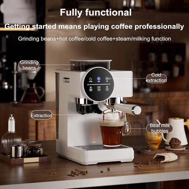 Yarı Otomatik İtalyan Kahve Ma - Espresso Machine Flow Control incelemesi ve fiyatı