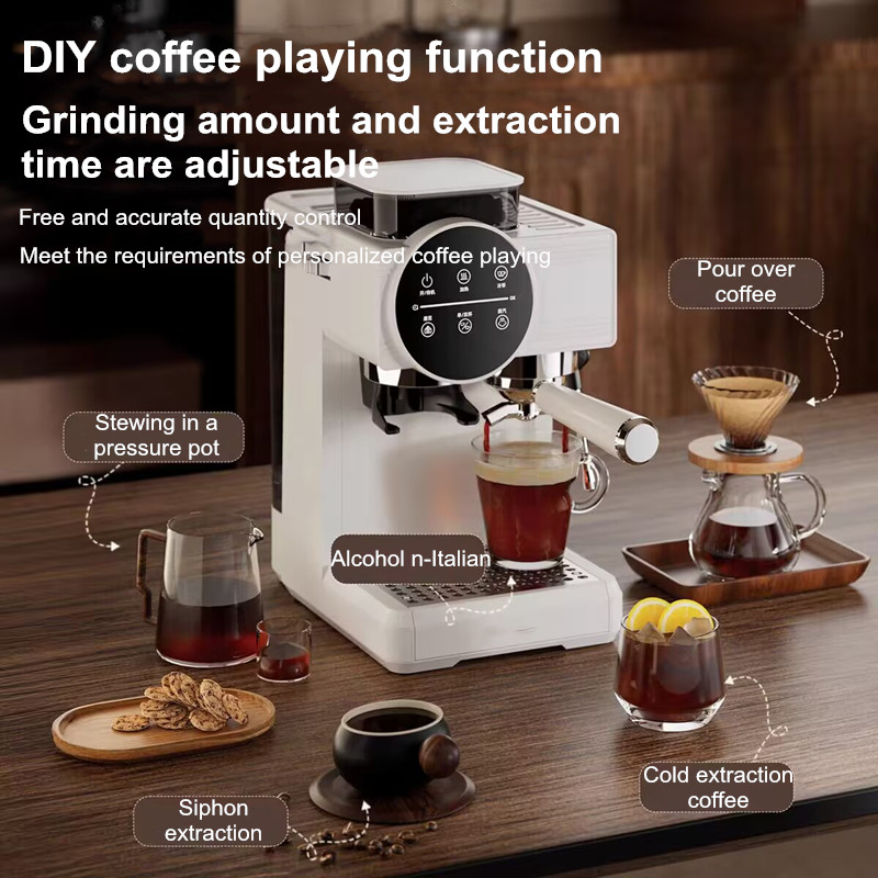 Yarı Otomatik İtalyan Kahve Ma - Espresso Machine Flow Control incelemesi ve fiyatı