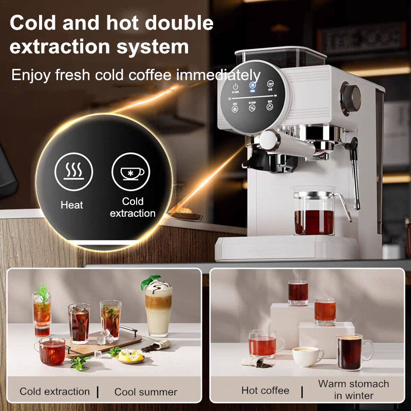 Yarı Otomatik İtalyan Kahve Ma - Espresso Machine Flow Control incelemesi ve fiyatı