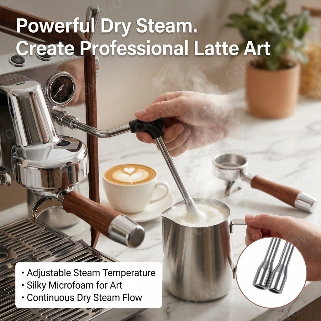 CAFOVO E109 Espresso Makinesi, - Espresso Machine Flow Control incelemesi ve fiyatı