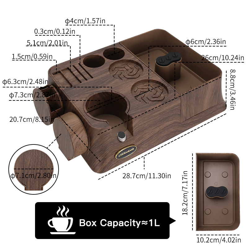 KISSHOME Espresso Sabotaj İsta - Espresso Tamper Station incelemesi ve fiyatı