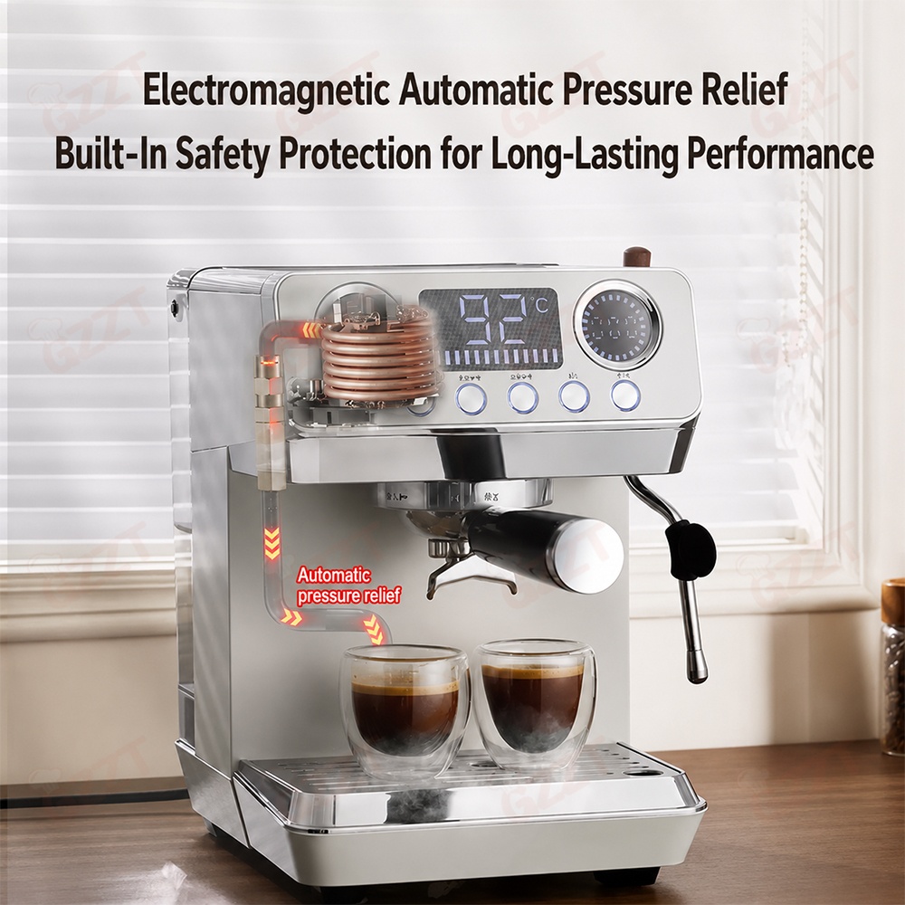 GZZT Yarı Otomatik Espresso Ka - Espresso Machine Rotary Pump incelemesi ve fiyatı