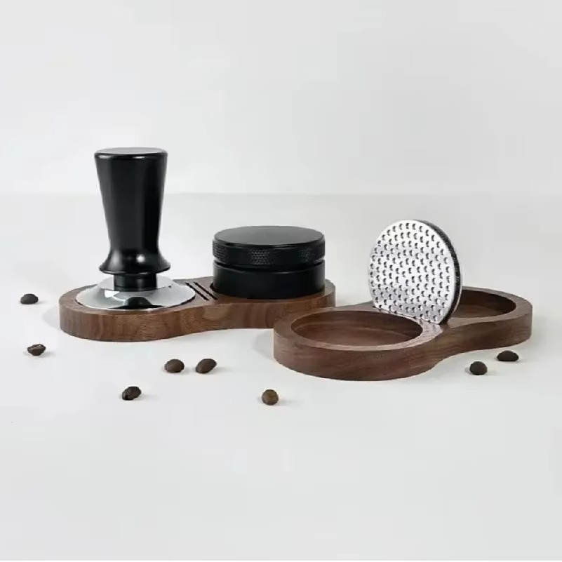 Ceviz Ağacından Yapılmış Kahve - Espresso Tamper Station incelemesi ve fiyatı