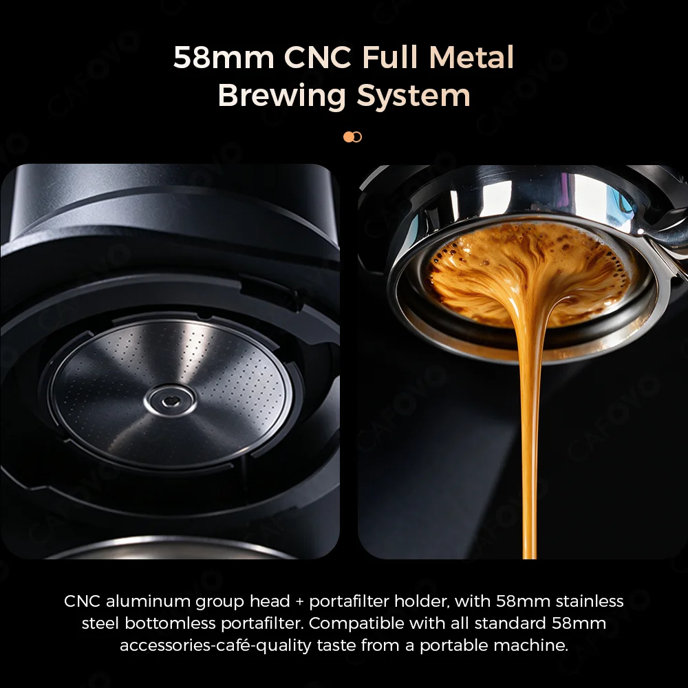 CAFOVO PE2 Kablosuz Taşınabili - Espresso Machine Flow Control incelemesi ve fiyatı