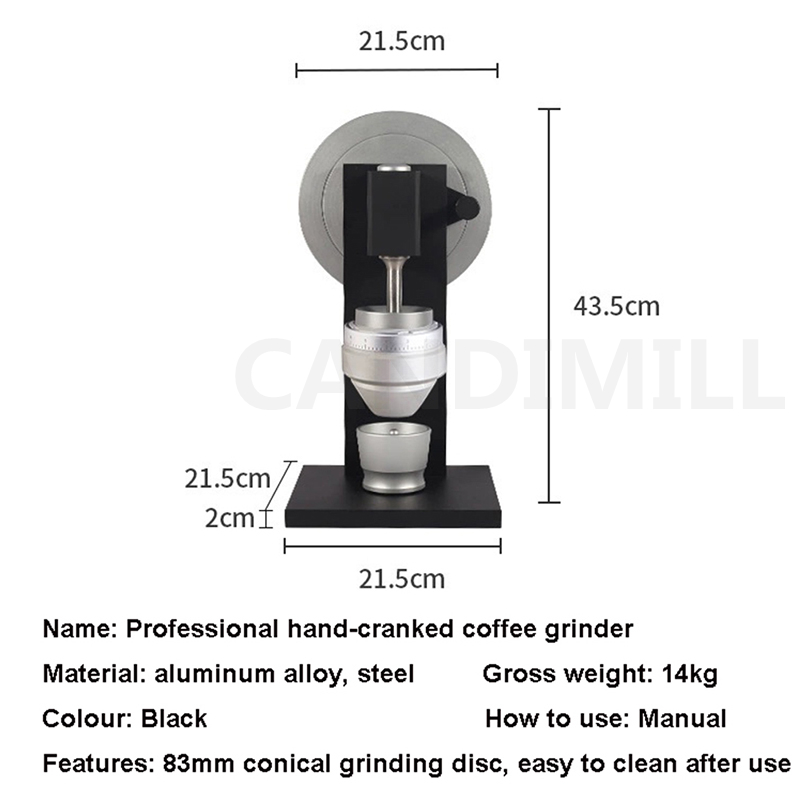 Manuel Çapak Öğütücü Konik Kah - Coffee Grinder Conical Burr 83Mm incelemesi ve fiyatı