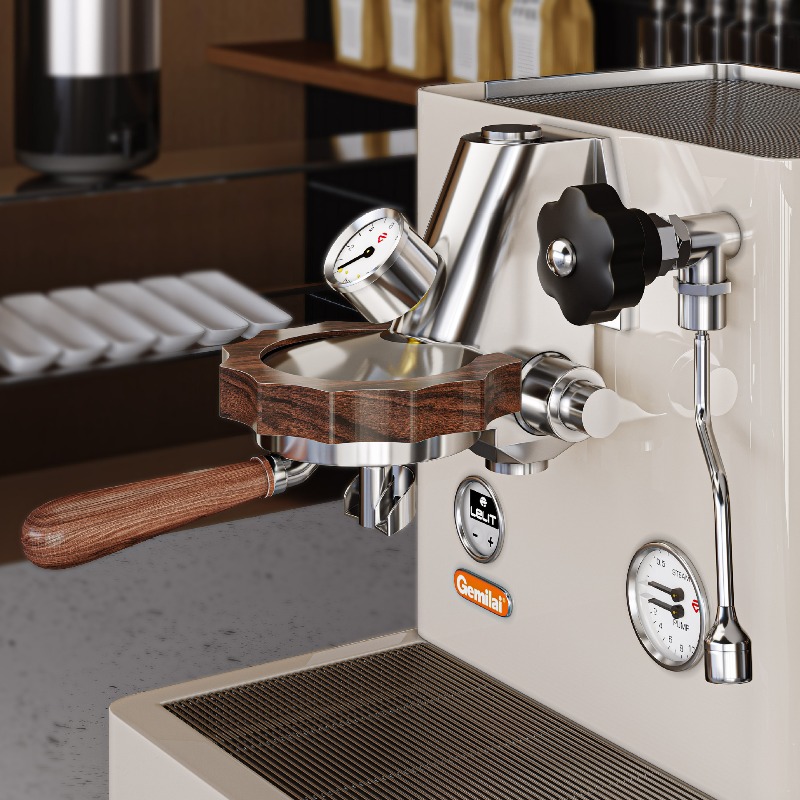 Ahşap Espresso Grup Başlığı Is - Espresso Machine 1 Group E61 incelemesi ve fiyatı
