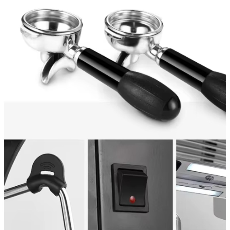 Akıllı Yarı Otomatik Taşınabil - Commercial Espresso Machine 2 Group incelemesi ve fiyatı