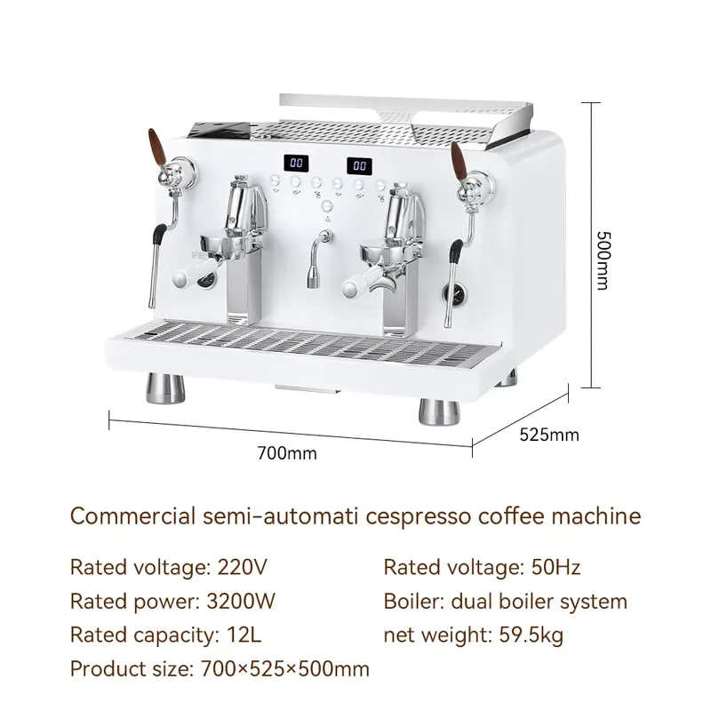【CHIMU HOME】2 Gruplu Yarı Otom - Commercial Espresso Machine 2 Group incelemesi ve fiyatı