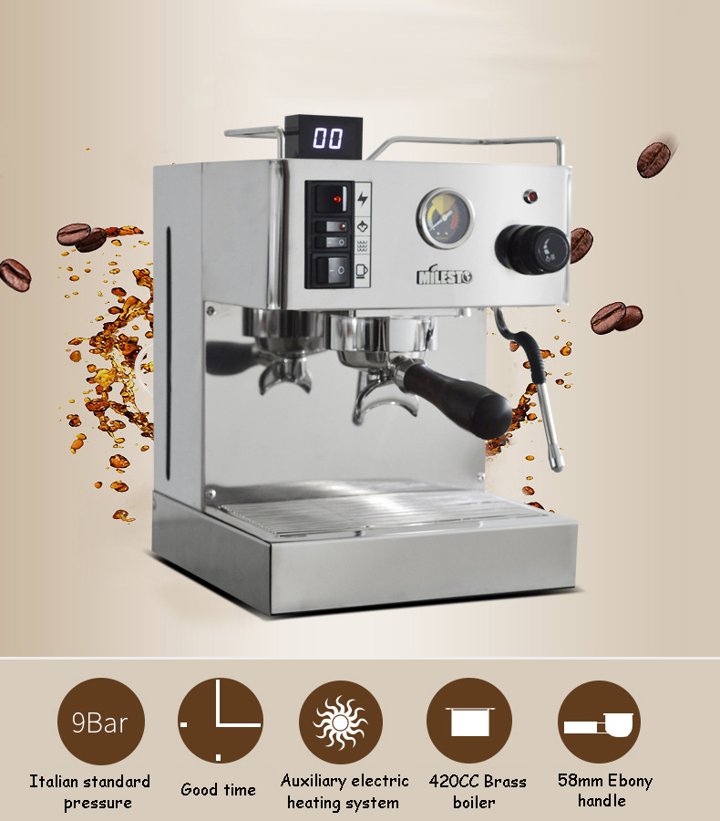 Espresso Kahve Makinesi İtalya - Espresso Machine Flow Control incelemesi ve fiyatı