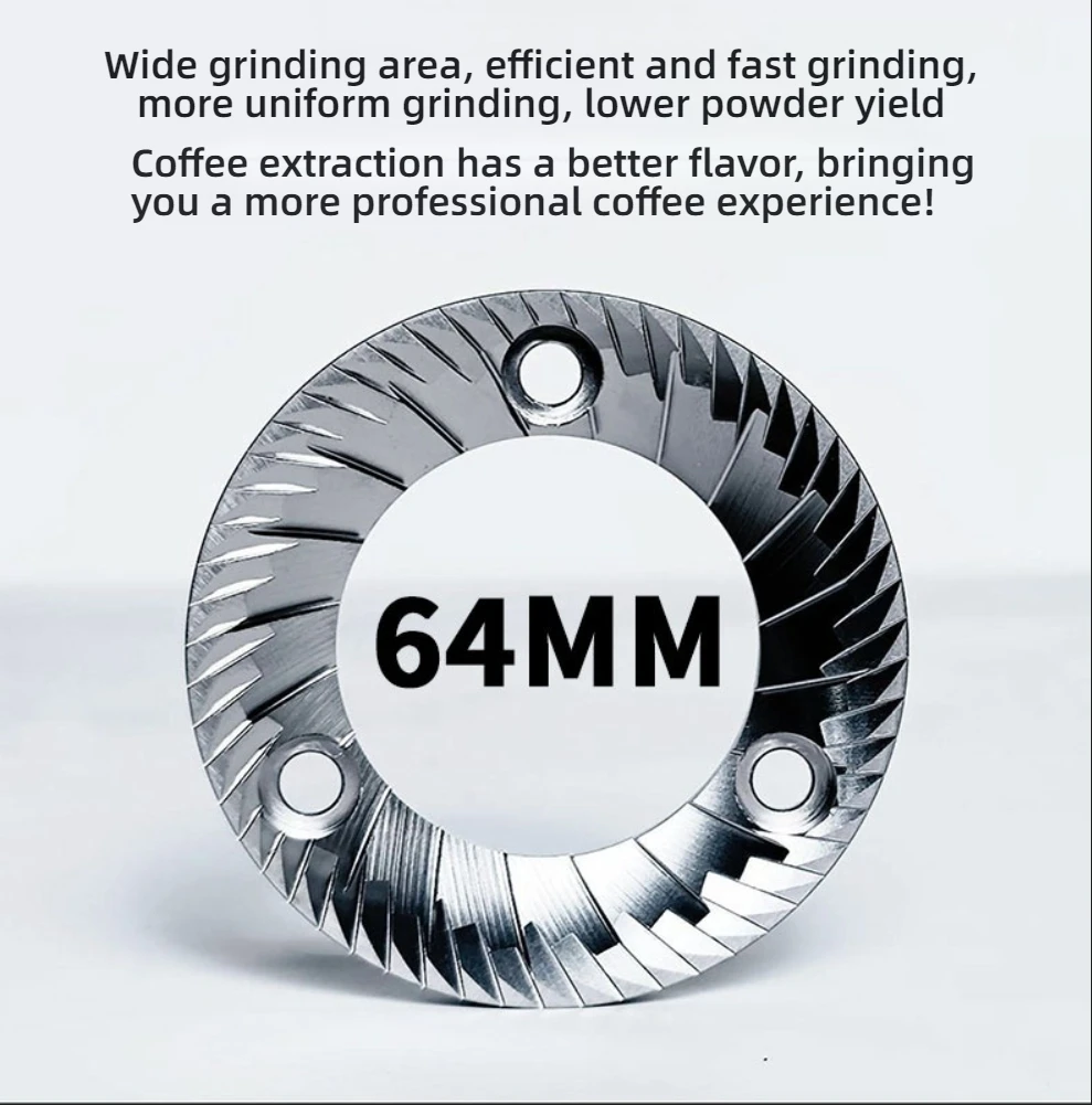CAFOVO G1005 Ticari Kahve Öğüt - Commercial Coffee Grinder Flat Burr 64Mm incelemesi ve fiyatı