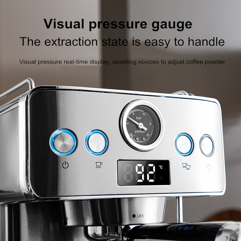 20Bar Yarı Otomatik Espresso M - Espresso Machine Flow Control incelemesi ve fiyatı