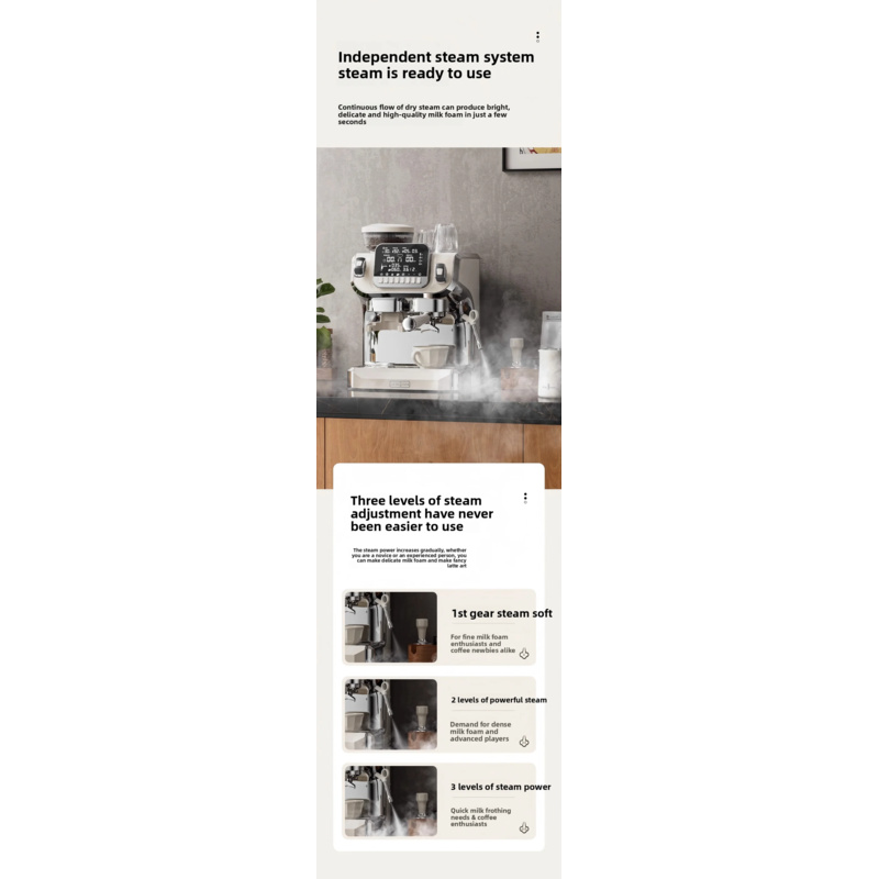 Yeni 15 Bar Pompa Basınçlı Oto - Espresso Machine Dual Boiler incelemesi ve fiyatı