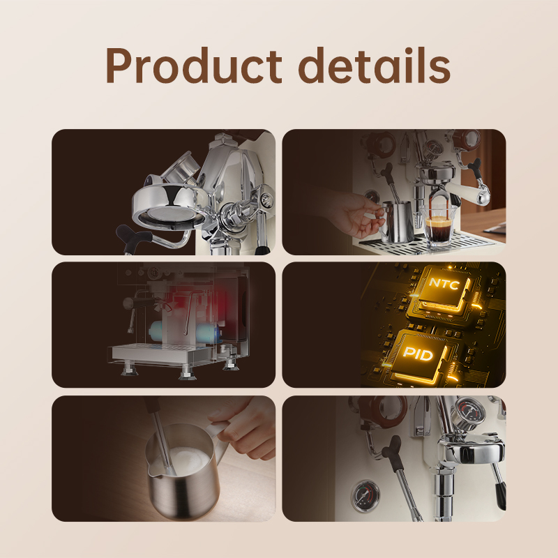 MDK Beyaz 58mm Çift Kazanlı Ka - Espresso Machine Dual Boiler incelemesi ve fiyatı