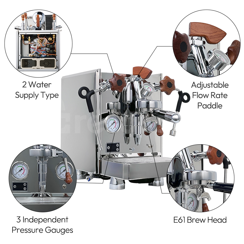 Espresso Makinesi Döner Pompal - Espresso Machine Rotary Pump incelemesi ve fiyatı