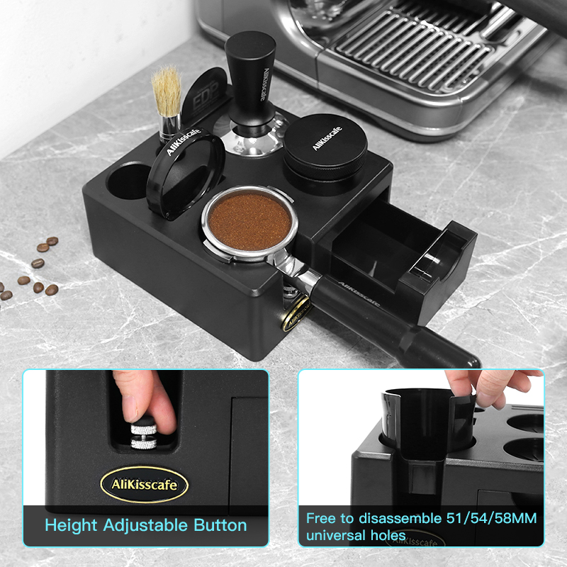 Alikisscafe Kahve Sıkıştırma İ - Espresso Tamper Station incelemesi ve fiyatı