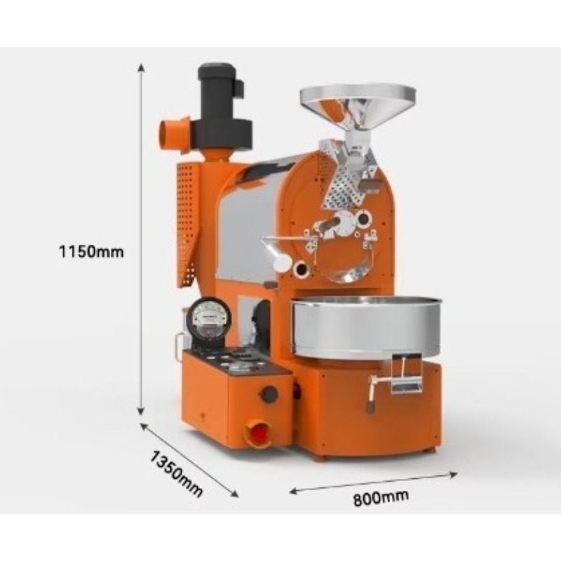 Akıllı Otomatik 1kg 2kg 3kg 5k - Coffee Roaster Machine 1Kg incelemesi ve fiyatı