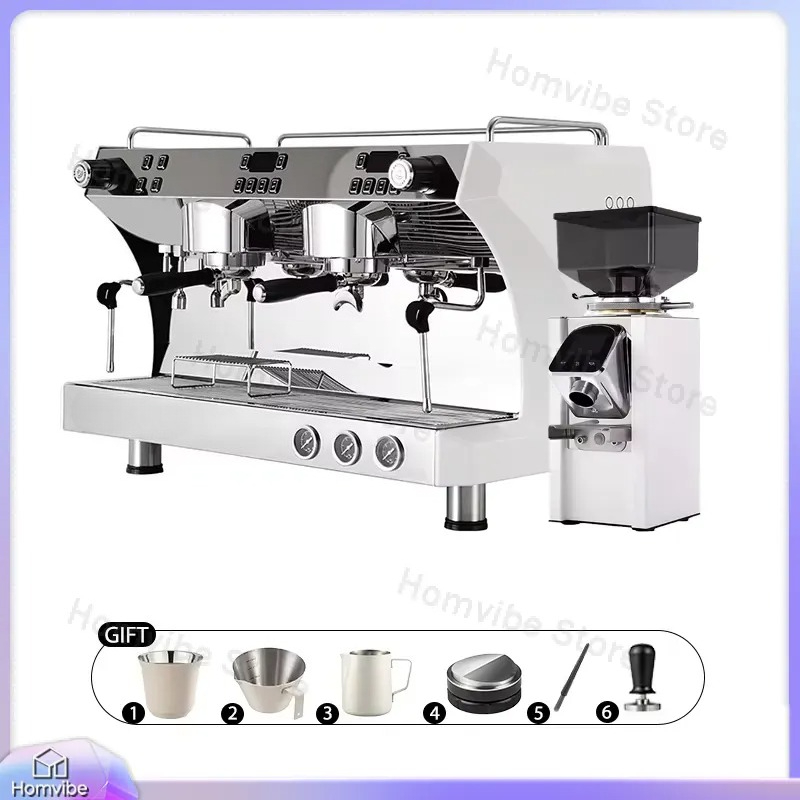 Ticari Çift Başlıklı Kahve Mak - Commercial Espresso Machine 2 Group incelemesi ve fiyatı