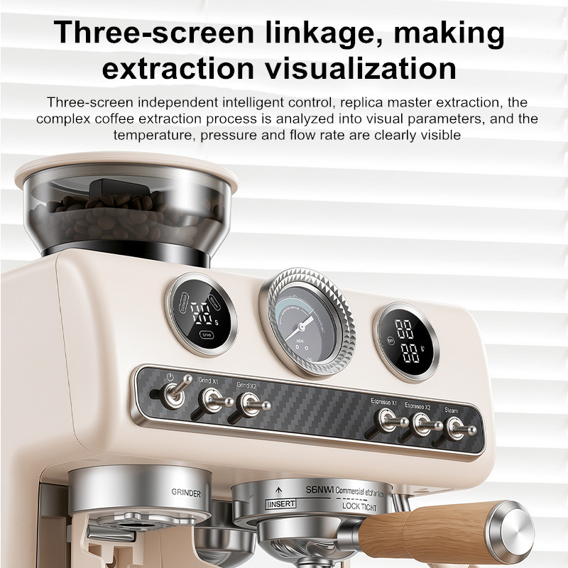 Yarı Otomatik Espresso Kahve M - Espresso Machine Flow Control incelemesi ve fiyatı