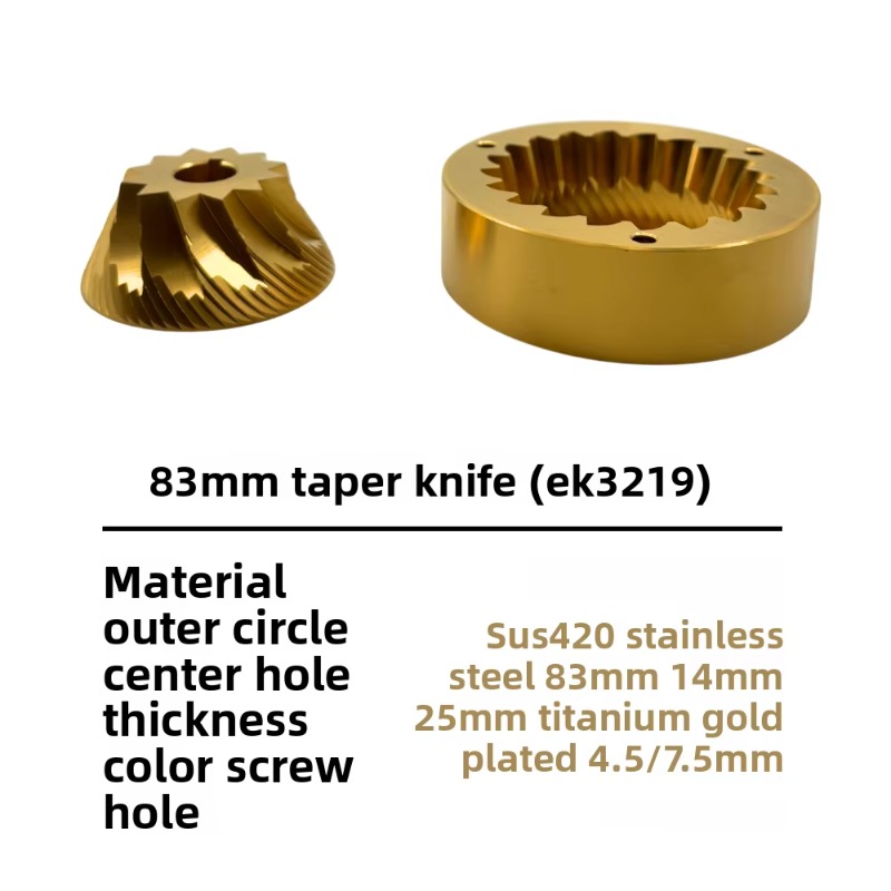 83 mm Konik Kahve Öğütme Çarkı - Coffee Grinder Conical Burr 83Mm incelemesi ve fiyatı